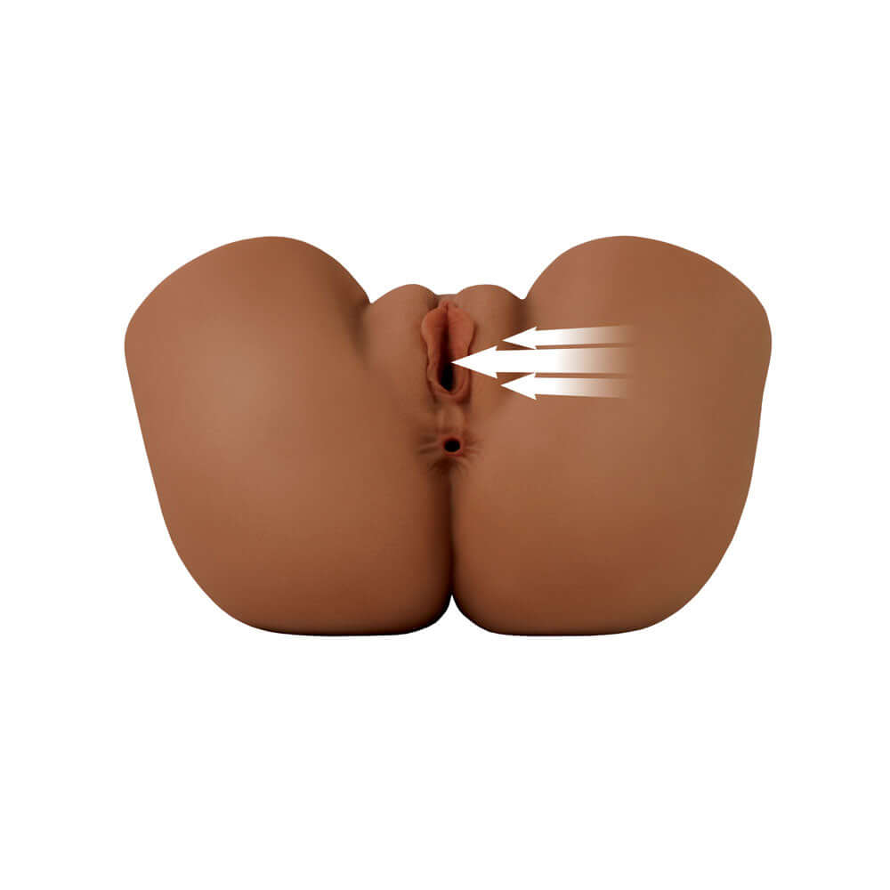 PDX Elite Back That Ass Up - Brown USB Rechargeable Auto Mega Masturbator